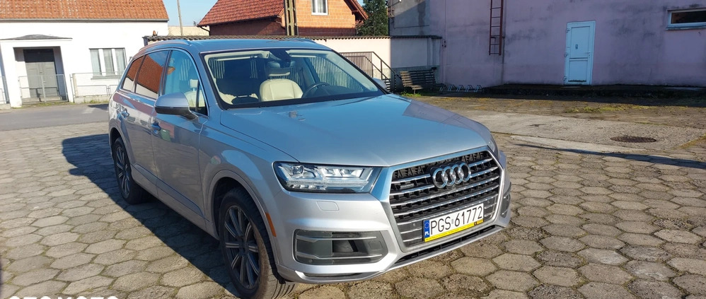 Audi Q7 cena 150000 przebieg: 120000, rok produkcji 2018 z Piaski małe 254